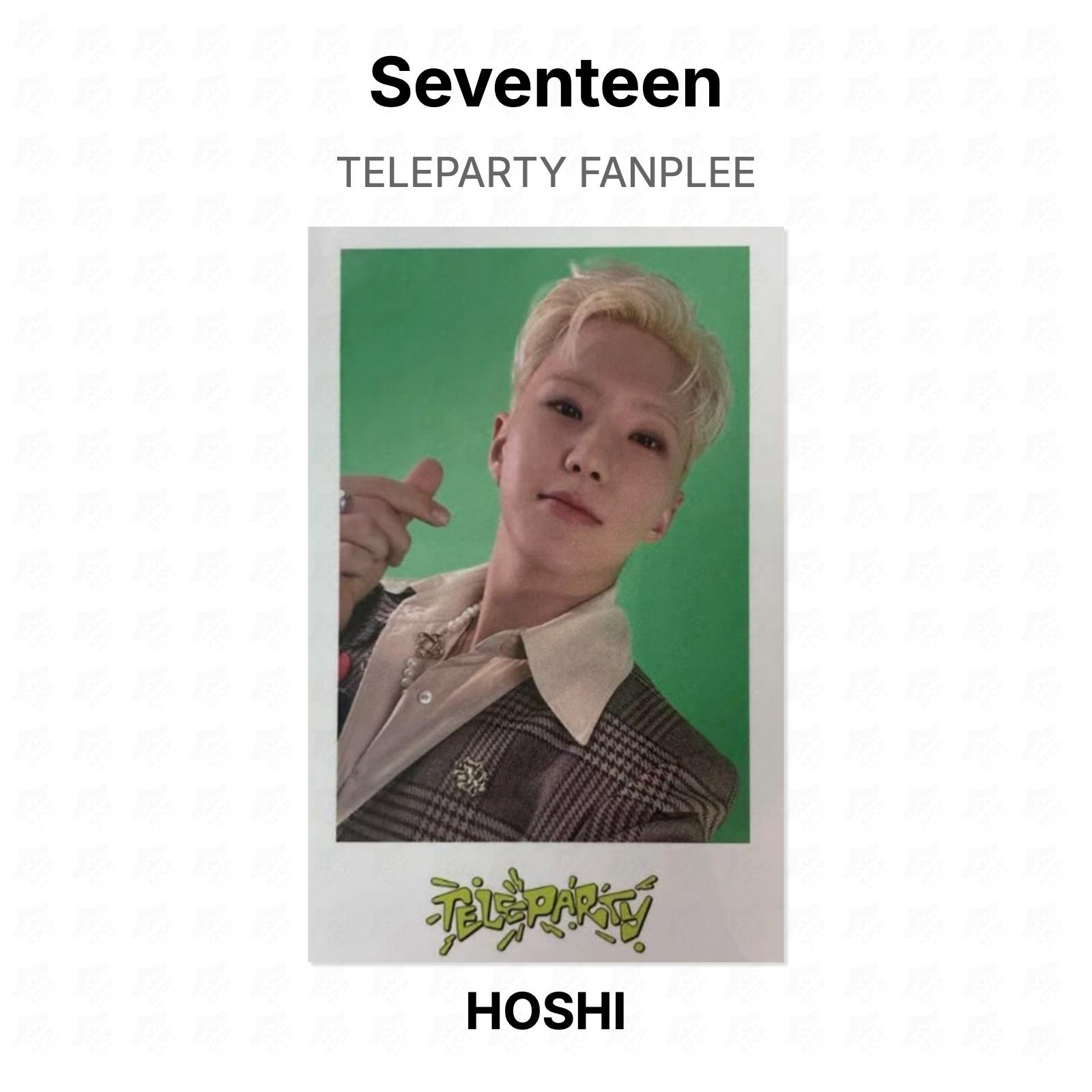 Seventeen HOSHI TELEPARTY FANPLEE Official Photocard HOSHI