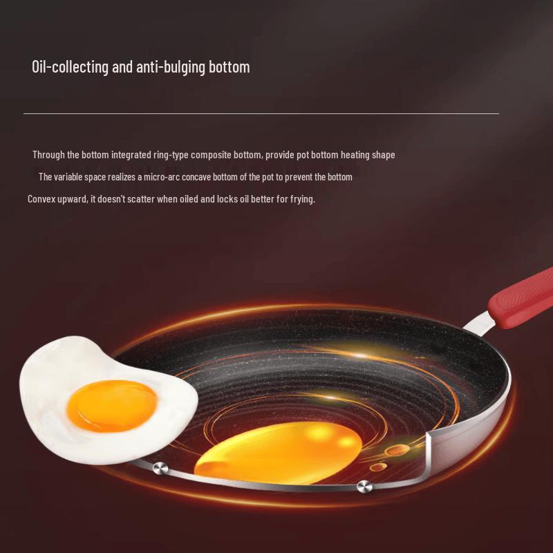 Supor Star Stone Non-stick Frying Pan with Lid