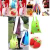 Eco Storage Handbag Strawberry Foldable Shopping Bags In Vibrant Colors For Everyday Use