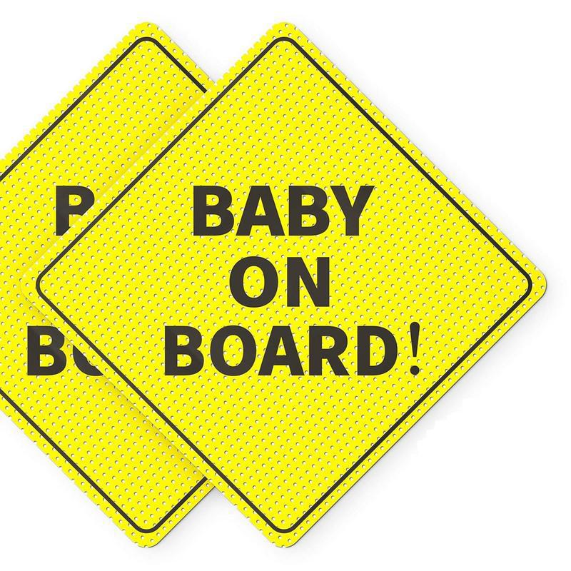 Baby on Board Car Sticker - U 53028 (European and American Style)