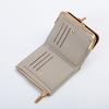 New Clip Change Bag Short Wallet Female Simple Multi-functional Folding Wallet Card Bag Female