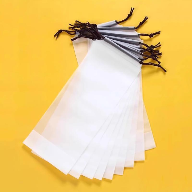 Folding Umbrella Storage Bag with Hanging Loop Waterproof Pocket 10/30/50PCS for Bathroom Entryway Car Storage