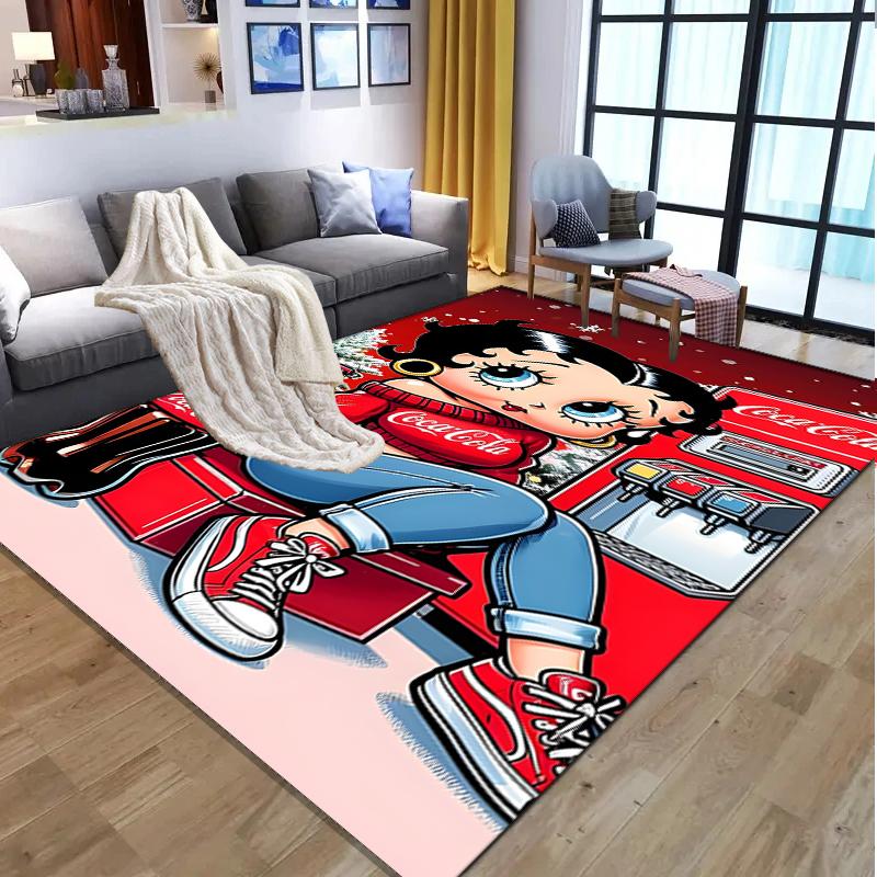 Sexy Doll Pattern Rug, Indoor/Outdoor Mat, for Picnic, Gameroom, Bedroom, Office, Living Room, Home Decor Carpet, Birthday Gift
