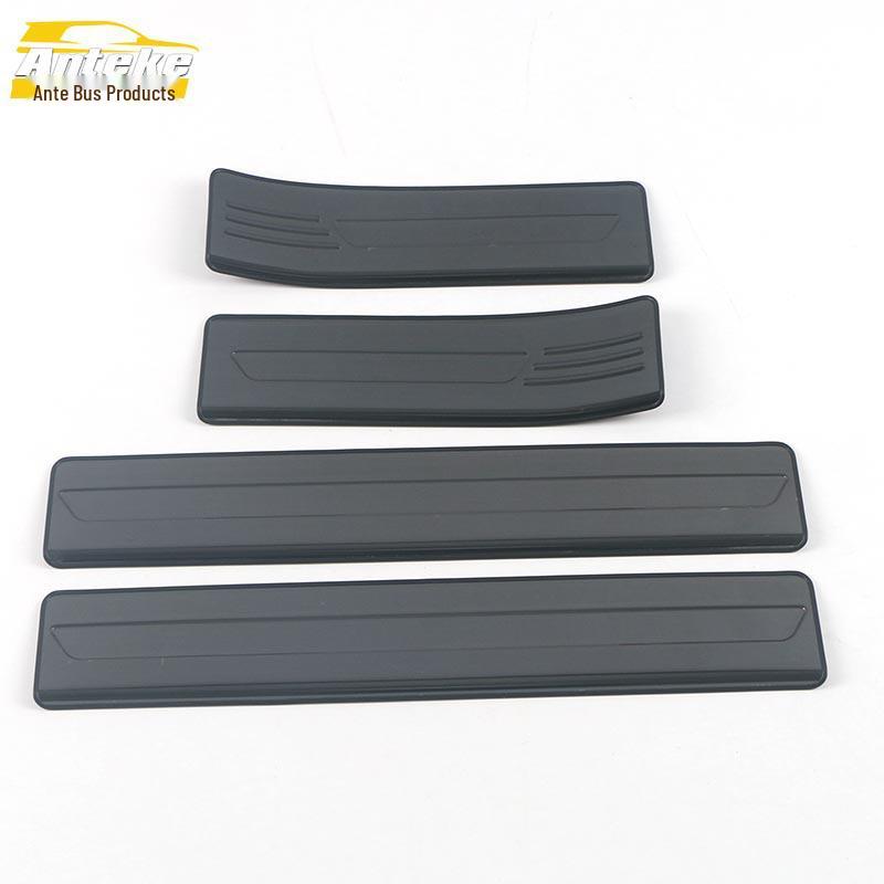T55 Stainless Steel Sill Strip: Anti-Scratch Bumper Welcome Pedal Mod