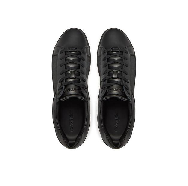 Men's Sneakers Calvin Klein Low Top Lace Up Eyelet Jaq Mono Hm0hm01815 Black