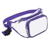 1 Piece PVC Women Waist Fanny Pack Belt Bag Hip Bum Bag Clear Transparent Chest Pouch Drifting Mobile Phone Storage Bags