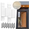 Secure Your For Home with 2x4 Door Barricade Brackets Featuring Steel Construction for Reinforcement Against Forced Door Entry