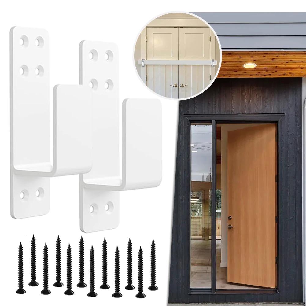 Secure Your For Home with 2x4 Door Barricade Brackets Featuring Steel Construction for Reinforcement Against Forced Door Entry