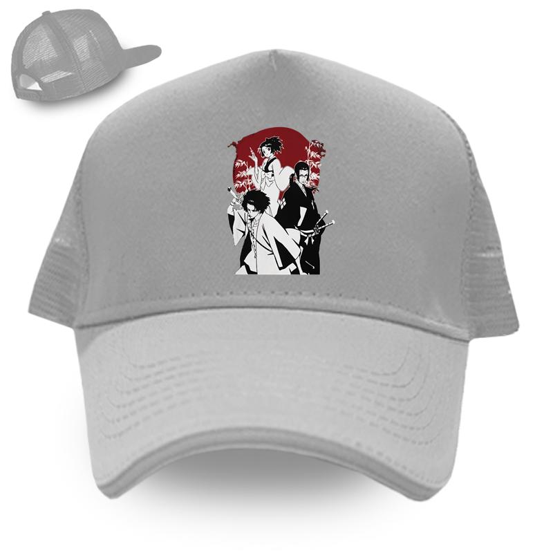 Samurai Champloo Awesome Baseball Cap Japanese Manga Anime Mugen Fuu Jin Unisex Women Caps Fashion Hip Hop Hat