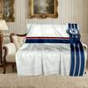 1pc Chelsea FC Blanket, Cozy Valentine's Day Blanket, Multi-functional Nap Blanket Available Throughout the Four Seasons