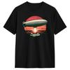 Streetwear T-Shirt Sommer Led Zeppelin Musikband Freizeit T-Shirts Reines Baumwoll-T-Shirt für Unisex Ästhetisches Kurzarm Oberteil Shirts