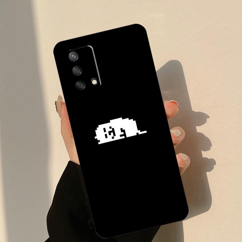 Undertale Annoying Dog Case For OPPO A17 A16 A15 A57 A77 A96 A93 A91 A53S A9 A5 A31 A53 A52 A72 A94 A54 A74 Coque