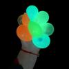 4.5cm Fluorescence Luminous Sticky Ball Anti Stress Decompression Glow Pop In The Dark for Kids Children Gift Party Event Supply
