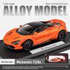 Mclaren 720s 124 Alloy Car Model Toy With Inertia Control For Collector Display