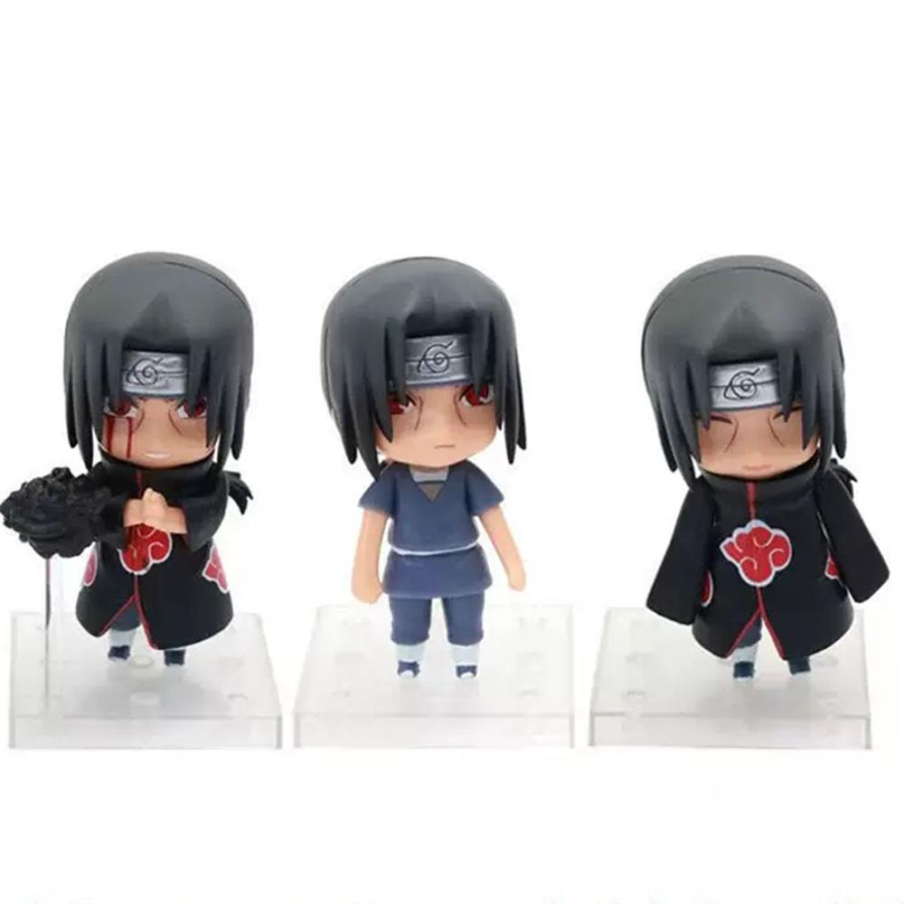 

11CM Uchiha Itachi Figure Anime NARUTO Shippuden Q Version Suit Animation Model Toy Gift Collection Decoration Ornaments PVC NO box