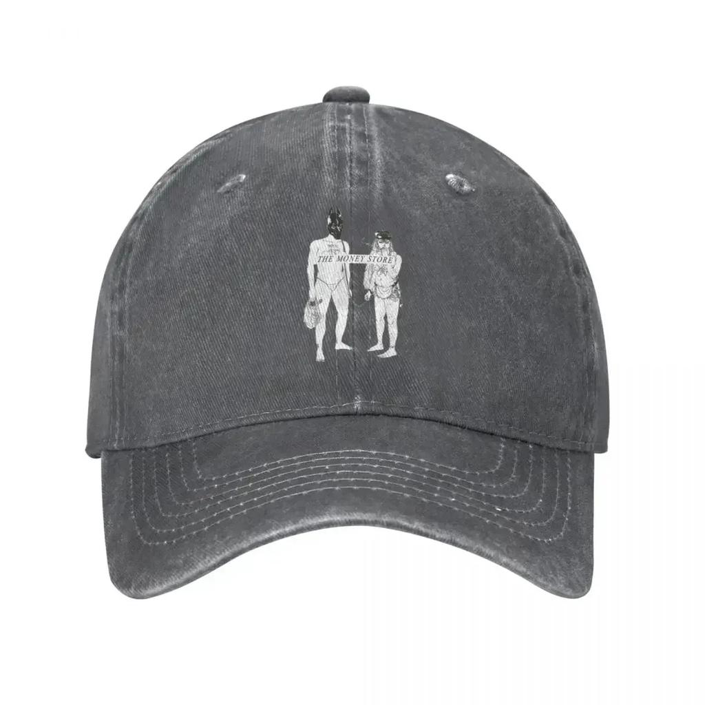 Death Grips The Money Store Cover Baseball Caps Vintage Distressed Washed Sun Cap for Men Women Running Golf Gift  Hat