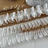 Handmade Lace Trim: Mesh for Baby Clothes, Curtains, Skirts, Pleated Decorative Fabric