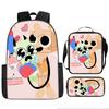 Dandy'S World Student School Bag Dandy'S World Cartoon Cute Backpack Three-Piece Set Satchel Bag Pencil Case