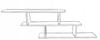 Luna Wall Shelf Oak Artisan Hanging Cabinet Bookshelf 2 Versions Per