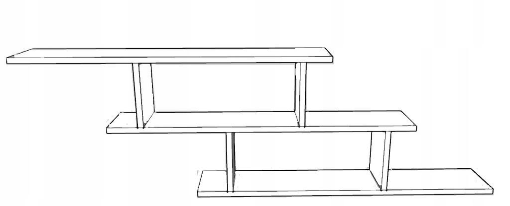 Luna Wall Shelf Oak Artisan Hanging Cabinet Bookshelf 2 Versions Per