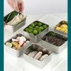 5-8 Stück Edelstahl Lebensmittelaufbewahrungsbox mit Kunststoff Frischhalte-Deckel Lebensmittelbehälter Aufbewahrungsbox Picknickboxen