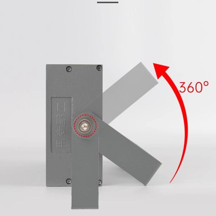 LED Rainbow Tree Lighting Outdoor Waterproof Cultural Lighting Project Colorful Floodlights Garden Greening Landscape Spotlights