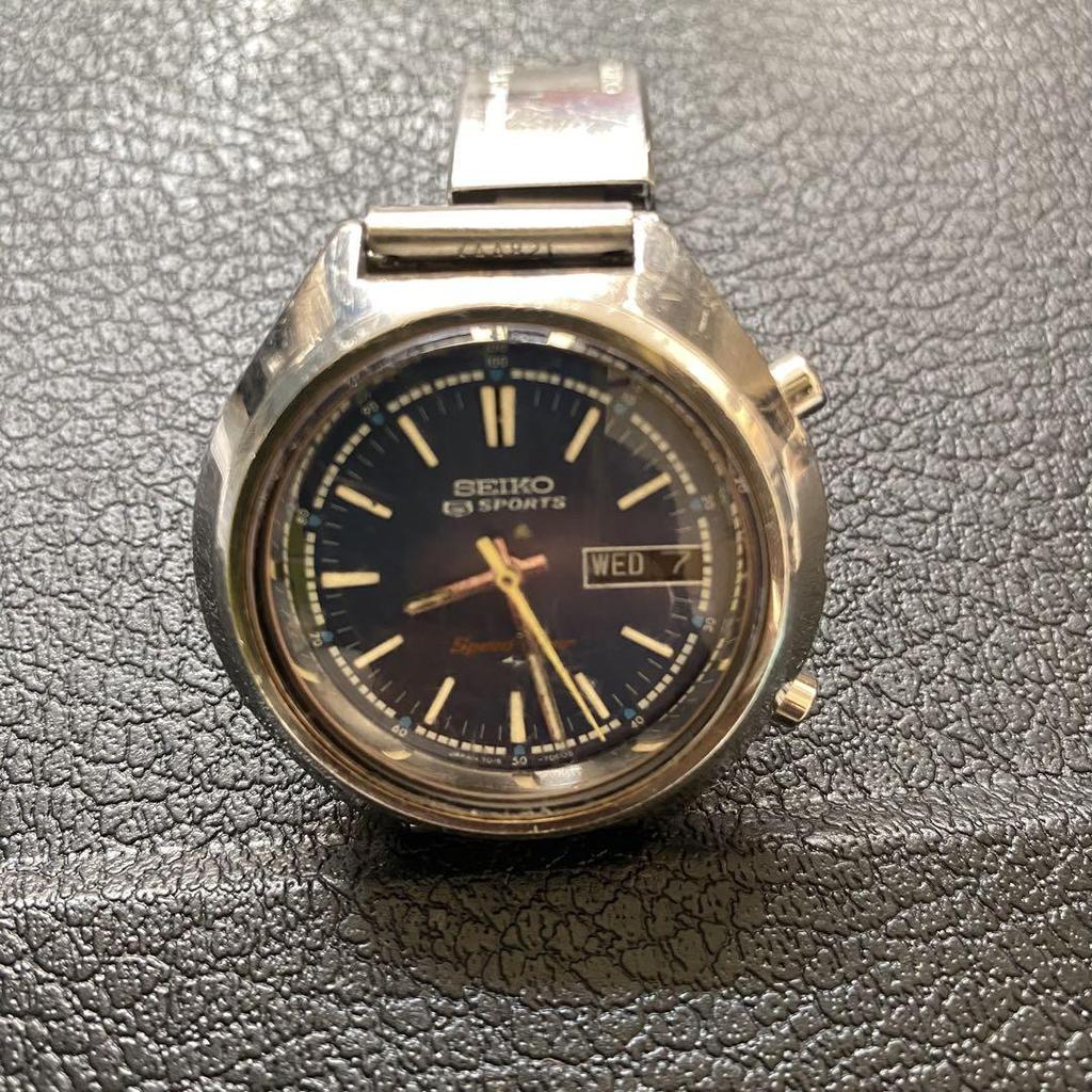 [USED] Rare! Working Seiko 5 Speedtimer Automatic Watch