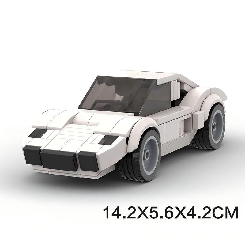 MOC-8648 Ford GT40 Domestic Car Building Blocks Educational Toy Car Boy Gift