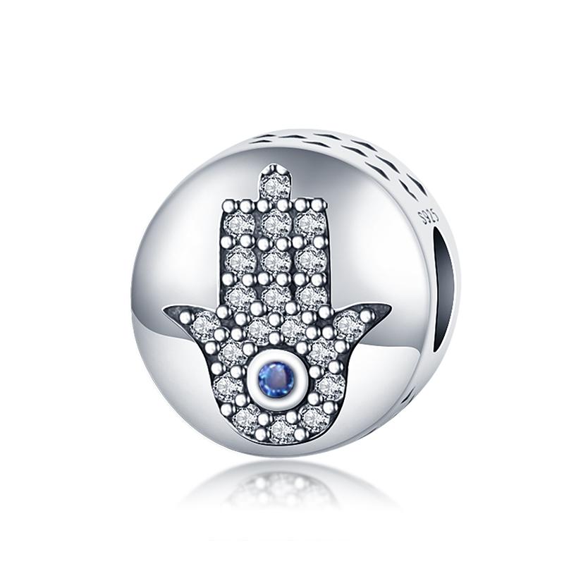 Newcopper Sparkling Zircon Devil'S Eye Horus' Eye Best Wishes Lucky Charms Beads Fit Pan Original Bracelets Diy Jewelry