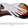 6Pcs Guitar Sandpaper Set Guitar Fret Polishing Paper Guitar Fret Maintenance Sanding Tool Guitar Fret File Sand Paper