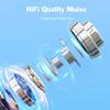 Acısız Kulak Klipsli Bluetooth Kulaklık Tek Kulaklık Süper Bas HD Mikrofonlu Düşük Gecikmeli Mini Kulaklık Acısız Kullanım