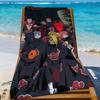 N-Naruto-S A-AkatsukiS Towel Sports Quick Dry Travel Camping Gear Sandproof Soft Light Large Beach Towel