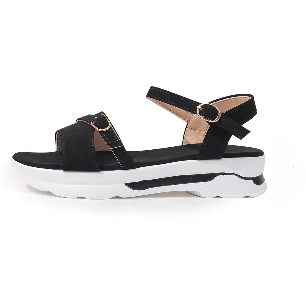 Fashion Women Flats Sandals 2024 New Summer Fashion Casual Shallow Shoes for Women High Heels Platform Open Toe Sexy Designer Sandals