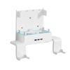 Wall Mount Bracket Built-in Cooling Fan Controller Holder Stand with LED Lighting USB Output for XB Series S Host