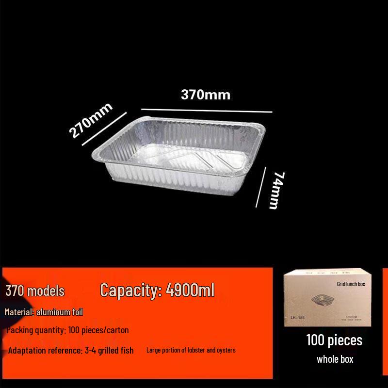 ZLIII Disposable Aluminum Foil Food Containers