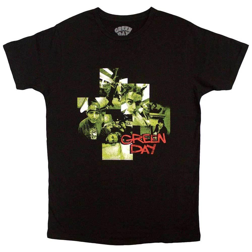 Green Day Photo Montage T-Shirt Black New XS