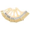 Yingzhou 2-inch Thickened White Bristle Flat Paint Brush