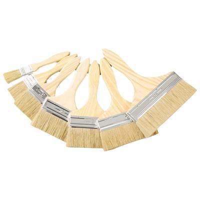 Yingzhou 2-inch Thickened White Bristle Flat Paint Brush