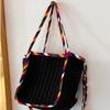 Colorful Saekdong / Dancheong Bias Quilted Crossbody Bag