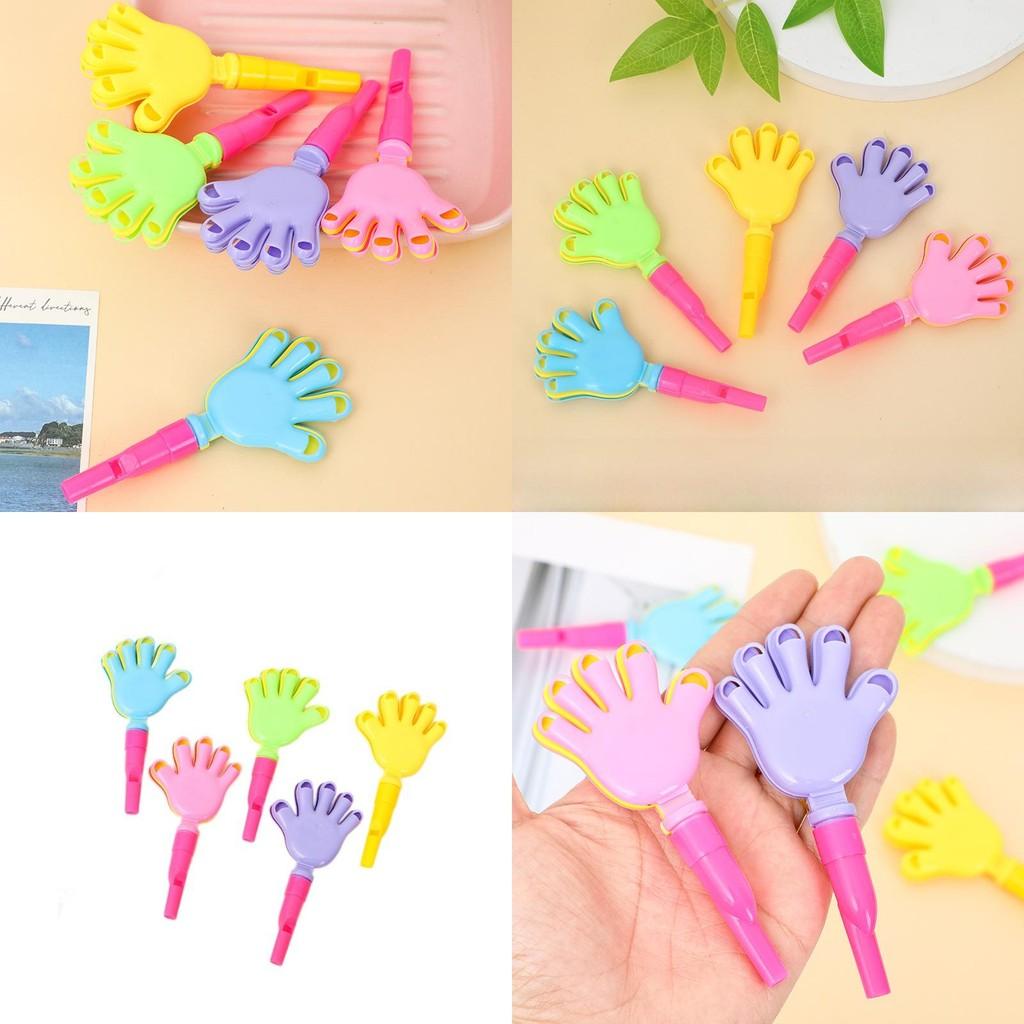 Mini-Plastikpfeife Handklatsch-Spielzeug für Kinderparty Spaß und Spielzeit