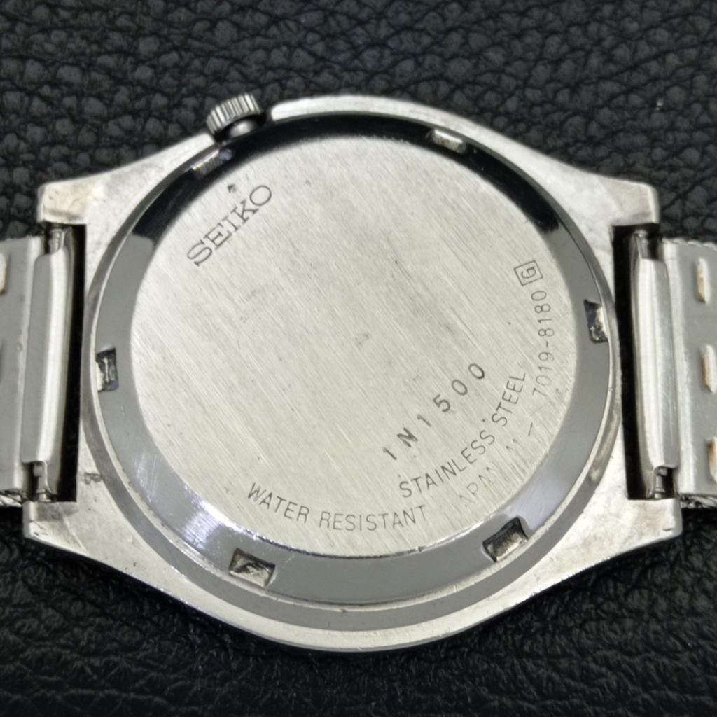 AUTOMATIC VINTAGE SEIKO 5 JAPAN 7009A MENS BLUE COLOR DIAL WATCH A701362-5 R206a-a701362