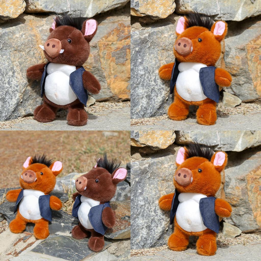 Realistic Pig Cute Animal Plush Toy Playroom Decor For Collectors Gifts And