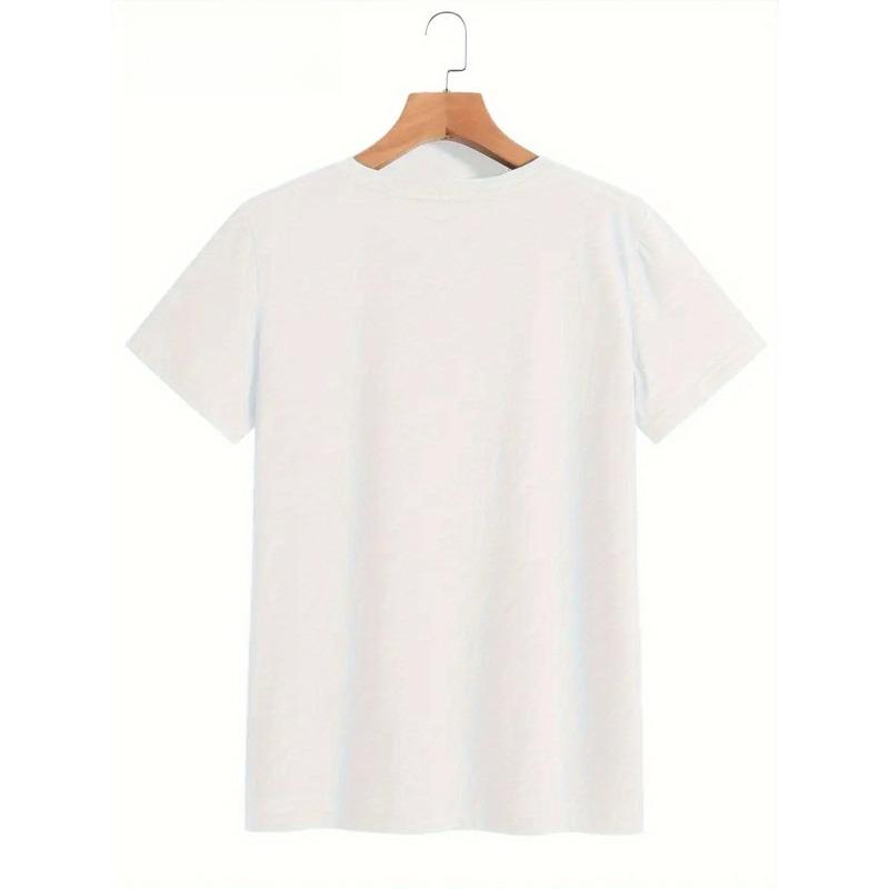 European Size Women's Short Sleeve T-Shirt Compatible for God Said You Were Unique Verse Top - Butterfly Flower Cross Design