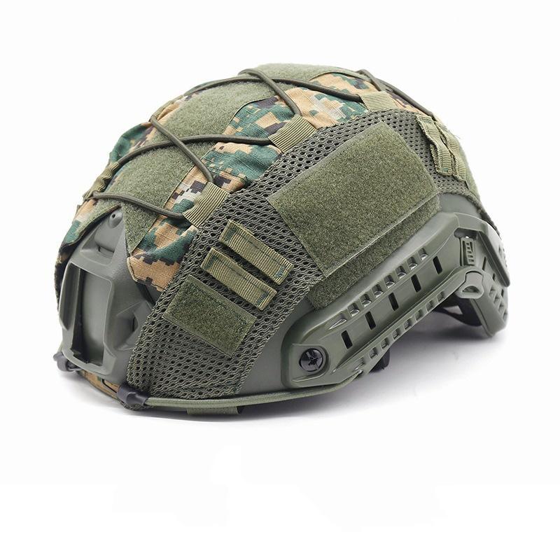 Outdoors Tactical helmet cloth Helmet cover Elastic helmet cover Camouflage helmet helmet cloth MH PJ BJ tactical helmet cover