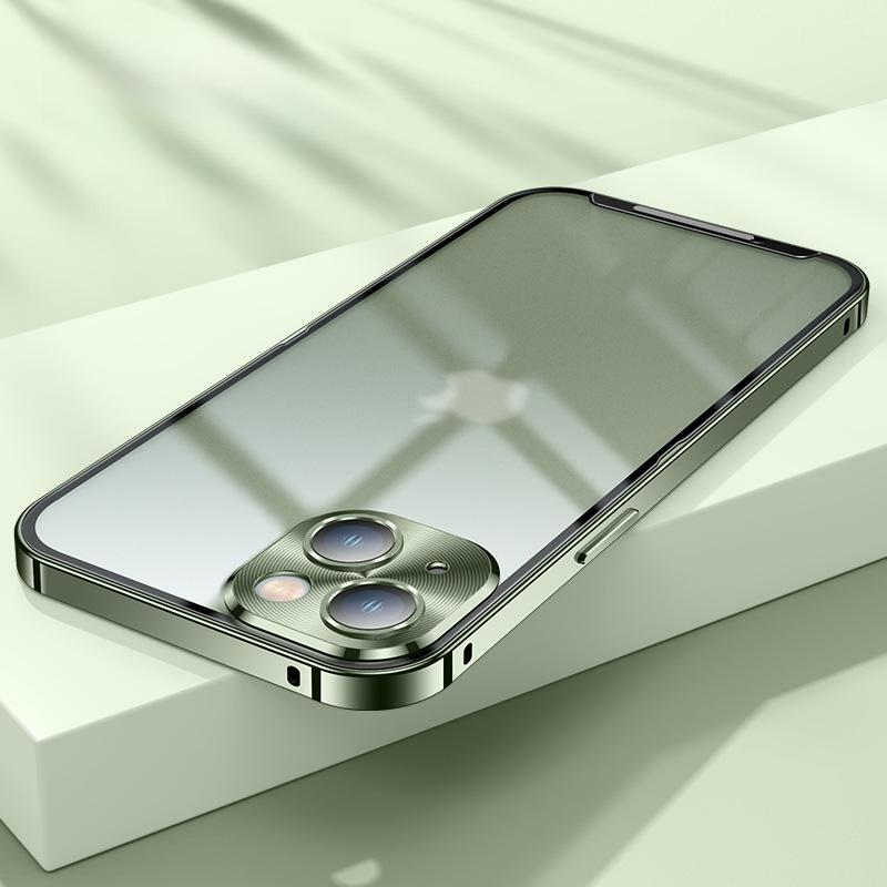 Simple and Applicable Apple 13 Phone Case, IPhone14promax Fully Wrapped Anti-drop Transparent 12pm Protective Case