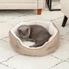 Premium cat Beds for Indoor Cat and Small Medium Size  Dog Bed Soft Comfortable Washable Pet Bed