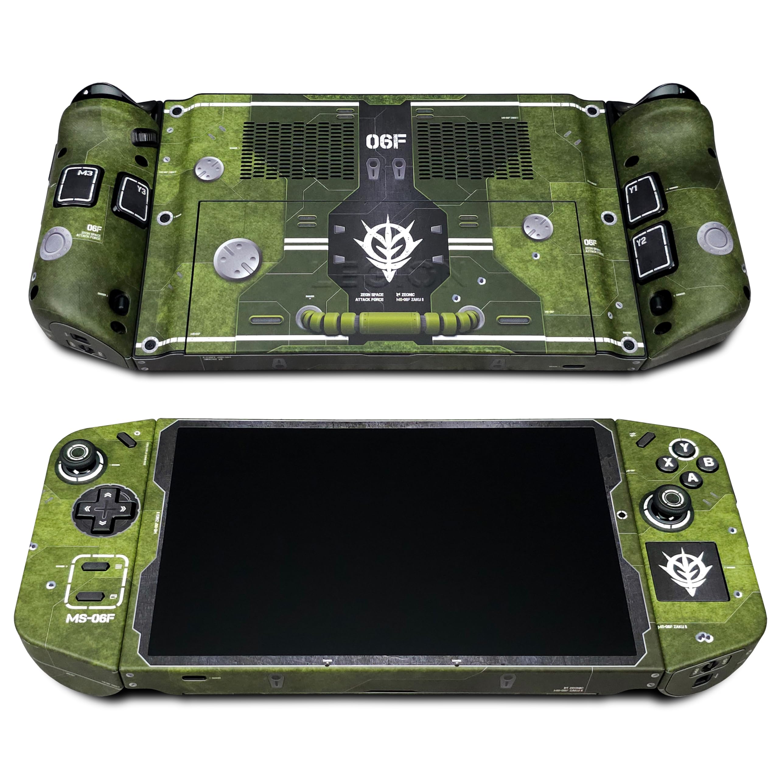 

Скін для Lenovo Legion Go, видання Green Zaku II, матовий вініловий скін з повним обгортанням для Legion Go (Розроблено POP SKIN)
