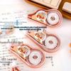 Capybara Correction Tape - Girly Heart Design, 5 Meters, Cute Cartoon Style White-out for Students
