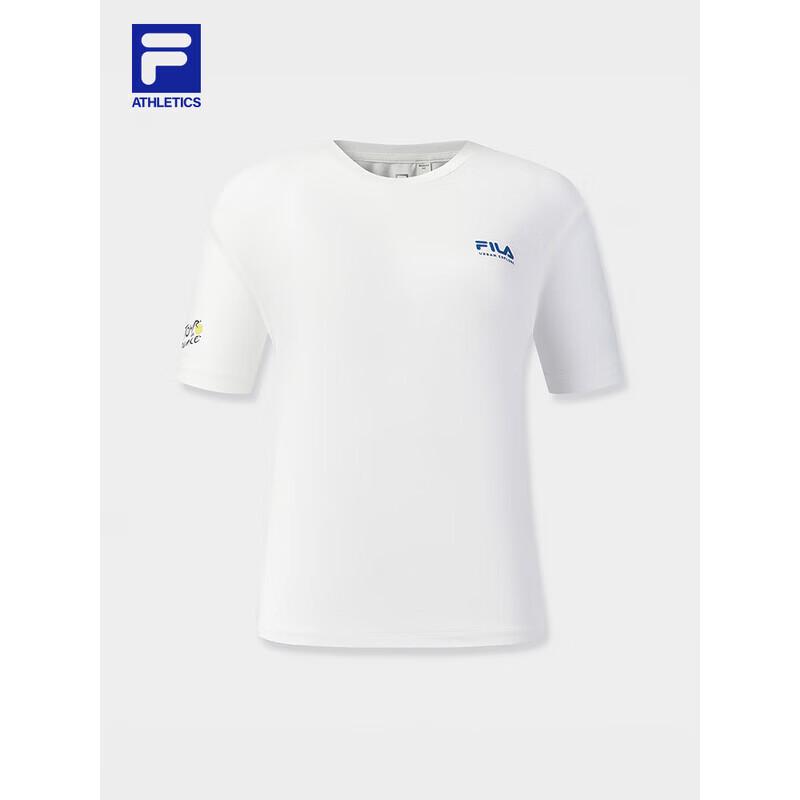 FILA Women s 2026 Spring Knitted Short Sleeve T-Shirt L