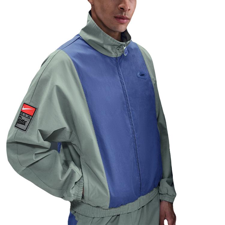 Nike Patta Collaboration Sports Zip Fashion Long Sleeve Jacket Men Jackets HJ0713-073